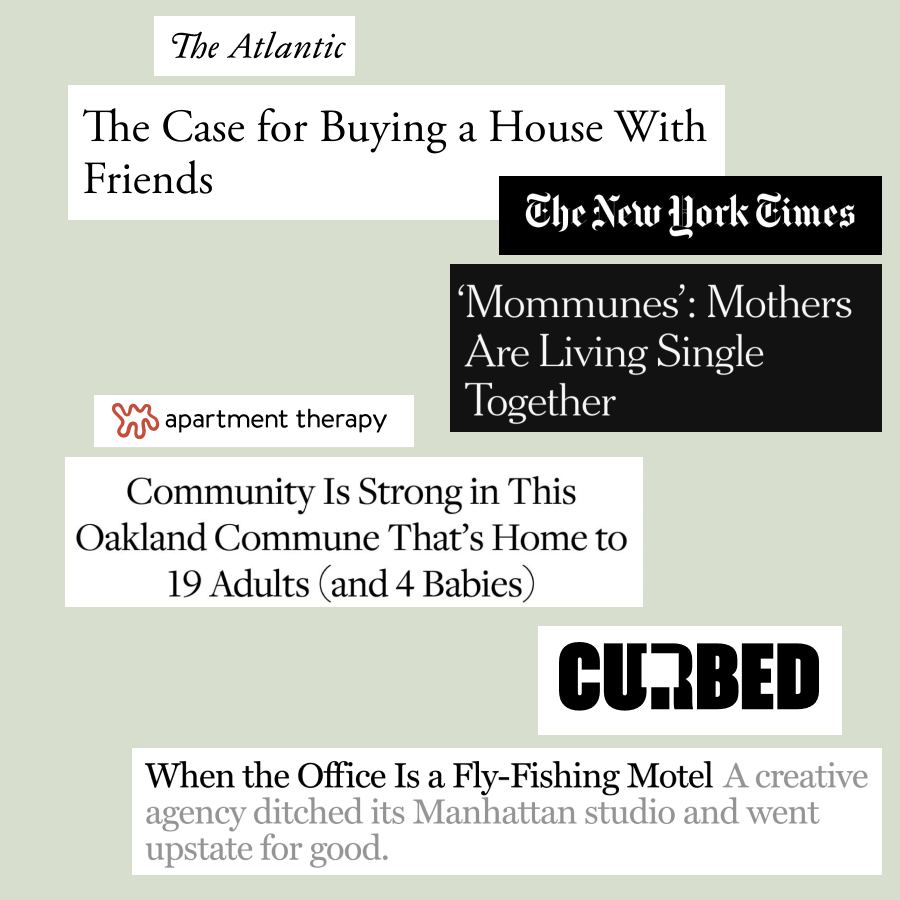 Headlines of inspiring homeowners from prominent publication
